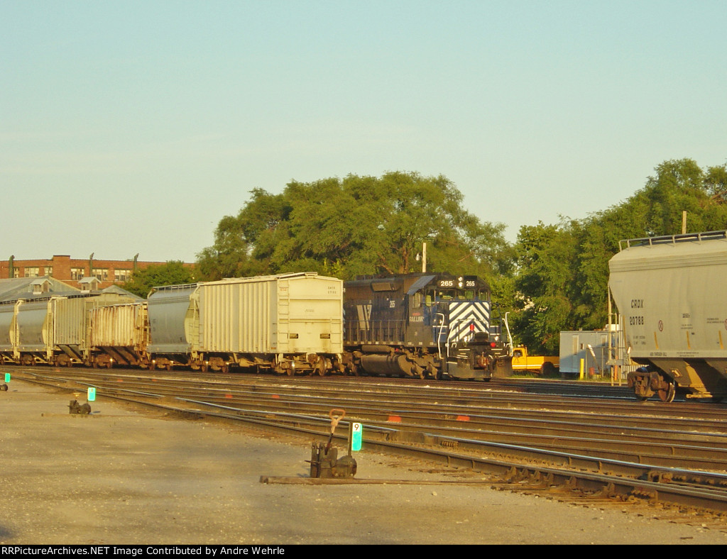 MRL 265 from the other side of the yard